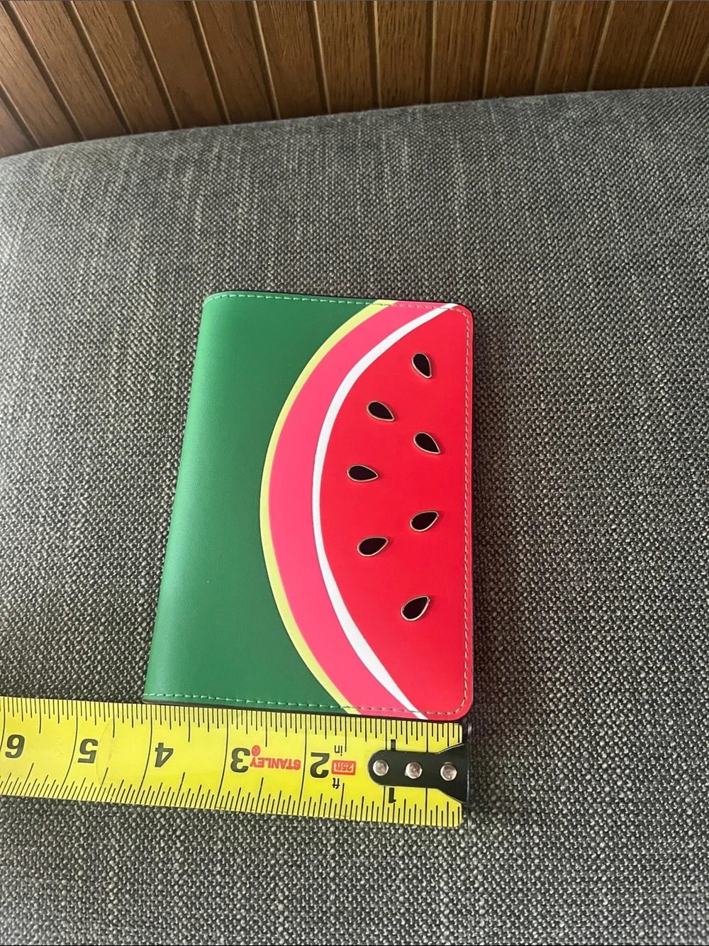 kate spade Watermelon Passport Cover - Green, Pink & Red